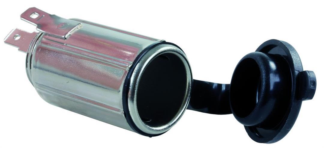 JR PRODUCTS 15125 Metal 12V Charging Port from The Twister Group JR PRODUCTS 15125 Metal 12V Charging Port - The Twister Group Tools product