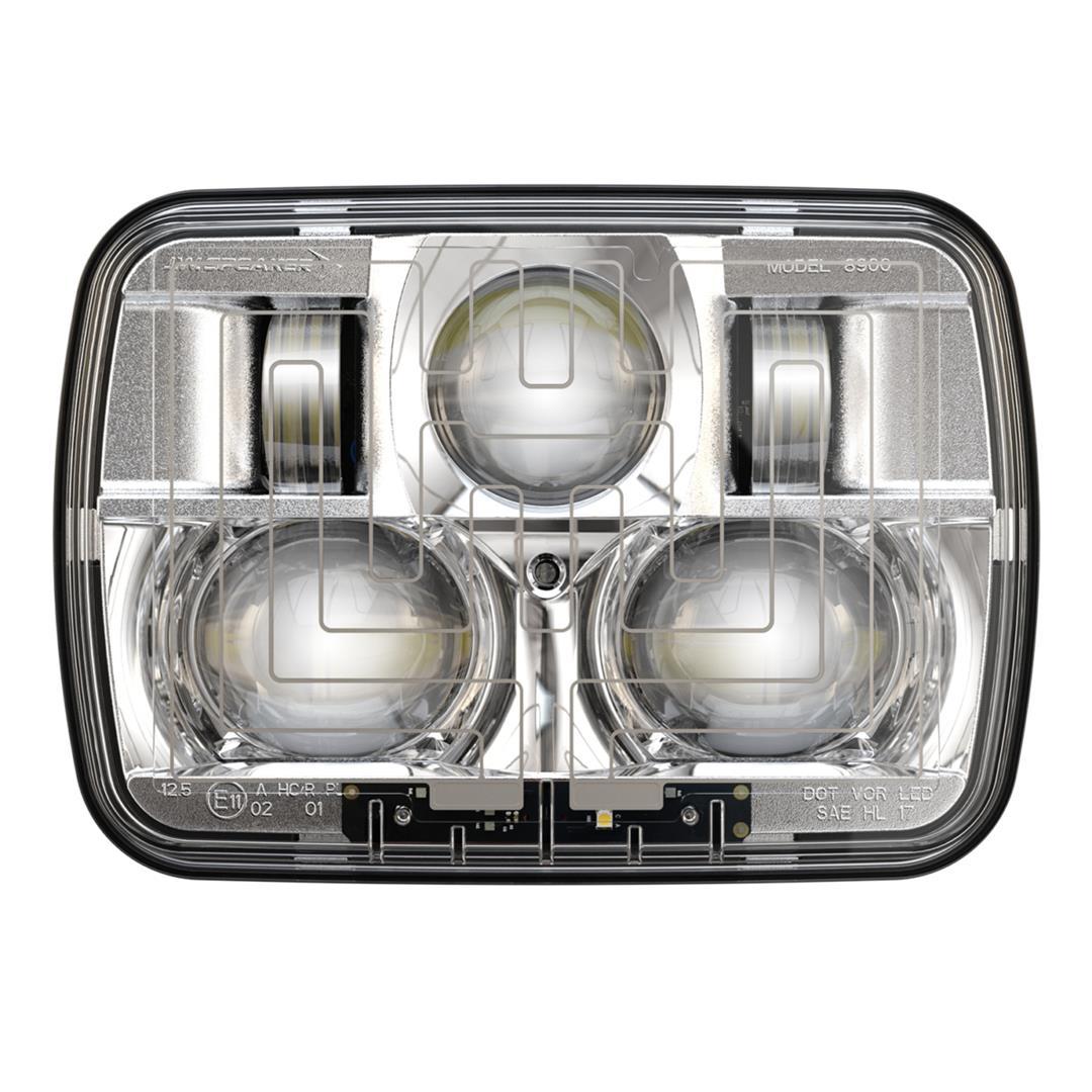 JW SPEAKER 0554461 12-24V DOT/ECE LED RHT High & Low Beam Heated Headlight with Chrome Inner Bezel - High quality product image showing JW SPEAKER 0554461 12-24V DOT/ECE LED RHT High & Low Beam Heated Headlight with Chrome Inner Bezel details and features JW SPEAKER 0554461 12-24V DOT/ECE LED RHT High & Low Beam Heated Headlight with Chrome Inner Bezel - High quality product image showing JW SPEAKER 0554461 12-24V DOT/ECE LED RHT High & Low Beam Heated Headlight with Chrome Inner Bezel details and features