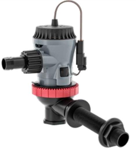 JOHNSON PUMP 10-13643-01 AQUA O2 FLEX MOUNT 800GPH AERATOR P, Cartridge Aerator Pump; 800 Gallon Per Hour; 3/4 Inch Hose Size; 12 Volt; 3.7 Amp; 5 Amp Fuse Size; ABS Plastic Body/ 316 Stainless Steel Shaft/ Nitrile Rubber Seal; 16 Gauge Wire from The Twister Group JOHNSON PUMP 10-13643-01 AQUA O2 FLEX MOUNT 800GPH AERATOR P, Cartridge Aerator Pump; 800 Gallon Per Hour; 3/4 Inch Hose Size; 12 Volt; 3.7 Amp; 5 Amp Fuse Size; ABS Plastic Body/ 316 Stainless Steel Shaft/ Nitrile Rubber Seal; 16 Gauge Wire - The Twister Group Tools product