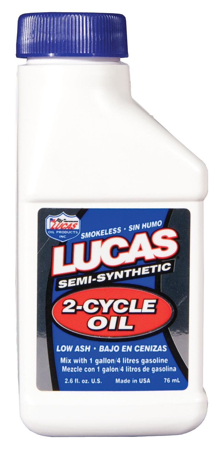 LUCAS OIL 10058 Semi-Syn 2-Cycle Oil 2.6oz24pk from The Twister Group LUCAS OIL 10058 Semi-Syn 2-Cycle Oil 2.6oz24pk - The Twister Group Tools product