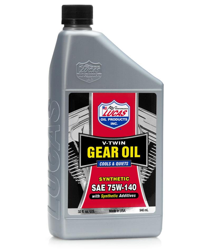 LUCAS OIL 10791 Synthetic SAE 75W-140 V-Twin Gear Oil - 1 Quart from The Twister Group LUCAS OIL 10791 Synthetic SAE 75W-140 V-Twin Gear Oil - 1 Quart - The Twister Group Tools product