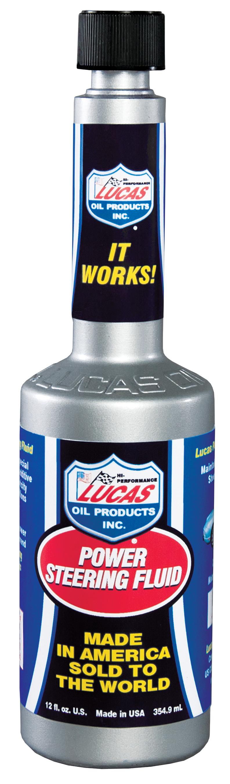 LUCAS OIL 10823 Power Steering Fluid 12oz, 12p from The Twister Group LUCAS OIL 10823 Power Steering Fluid 12oz, 12p - The Twister Group Tools product