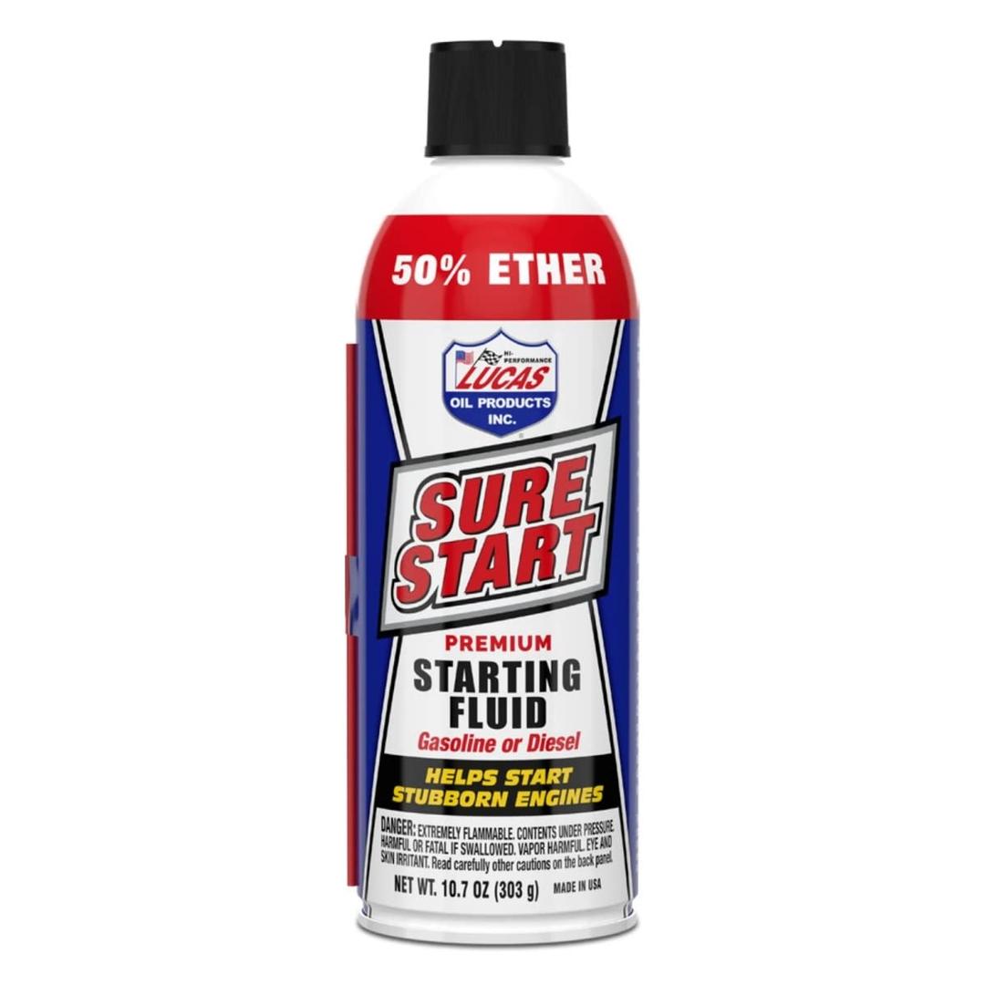 LUCAS OIL 11238 Sure Start Premium Starting Fluid - 10.7 Ounce from The Twister Group LUCAS OIL 11238 Sure Start Premium Starting Fluid - 10.7 Ounce - The Twister Group Tools product