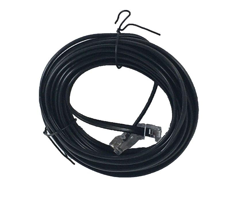 MAXXAIR 10-010000 Audio/ Video Cable; For Use With MaxxFan Standard And Deluxe MaxxFan To Wall Switch Control As Communication Cable; 6P4C Flat Modular 3 Conductor Wire Type; Reverse Terminated RJ-11 Connectors; 20 Feet Long MAXXAIR 10-010000 Audio/ Video Cable; For Use With MaxxFan Standard And Deluxe MaxxFan To Wall Switch Control As Communication Cable; 6P4C Flat Modular 3 Conductor Wire Type; Reverse Terminated RJ-11 Connectors; 20 Feet Long