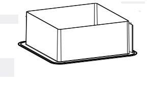 MAXXAIR 10-20211 Roof Vent Trim Ring; For Maxxair 14 x 14 Inch Openings; 5-3/4 Inch Depth; With Radius Corners MAXXAIR 10-20211 Roof Vent Trim Ring; For Maxxair 14 x 14 Inch Openings; 5-3/4 Inch Depth; With Radius Corners