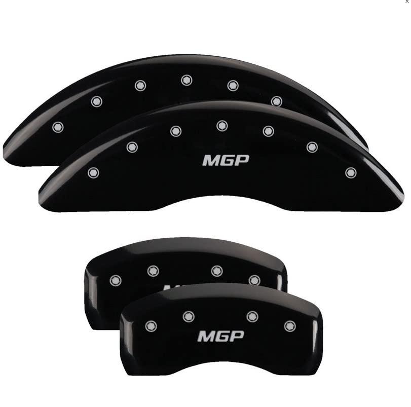 MGP CALIPER 11223SMGPBK Caliper Cover; Set of 4; Logo; Powder Coated; Black; Aluminum from The Twister Group MGP CALIPER 11223SMGPBK Caliper Cover; Set of 4; Logo; Powder Coated; Black; Aluminum - The Twister Group Tools product