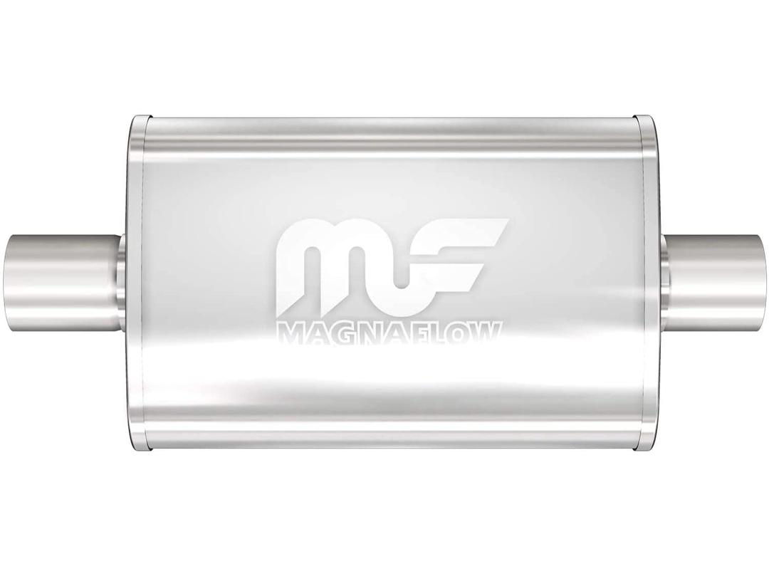 MAGNAFLOW 11219 Exhaust Muffler 3 INCH/3 INCH Inlet/Outlet, 4x9x14 INCH Oval, Stainless Steel, Satin Finish from The Twister Group MAGNAFLOW 11219 Exhaust Muffler 3 INCH/3 INCH Inlet/Outlet, 4x9x14 INCH Oval, Stainless Steel, Satin Finish - The Twister Group Tools product