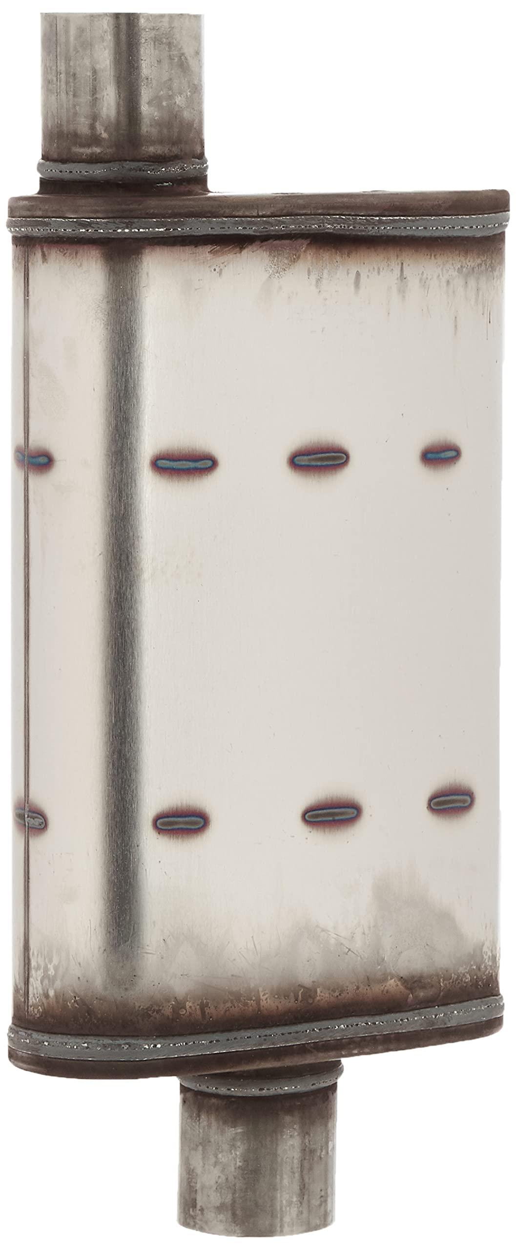 MAGNAFLOW 13216 Exhaust Muffler 2.5 INCH/2.5 INCH Inlet/Outlet, 4x9x14 INCH Oval, Stainless Steel, Satin Finish from The Twister Group MAGNAFLOW 13216 Exhaust Muffler 2.5 INCH/2.5 INCH Inlet/Outlet, 4x9x14 INCH Oval, Stainless Steel, Satin Finish - The Twister Group Tools product