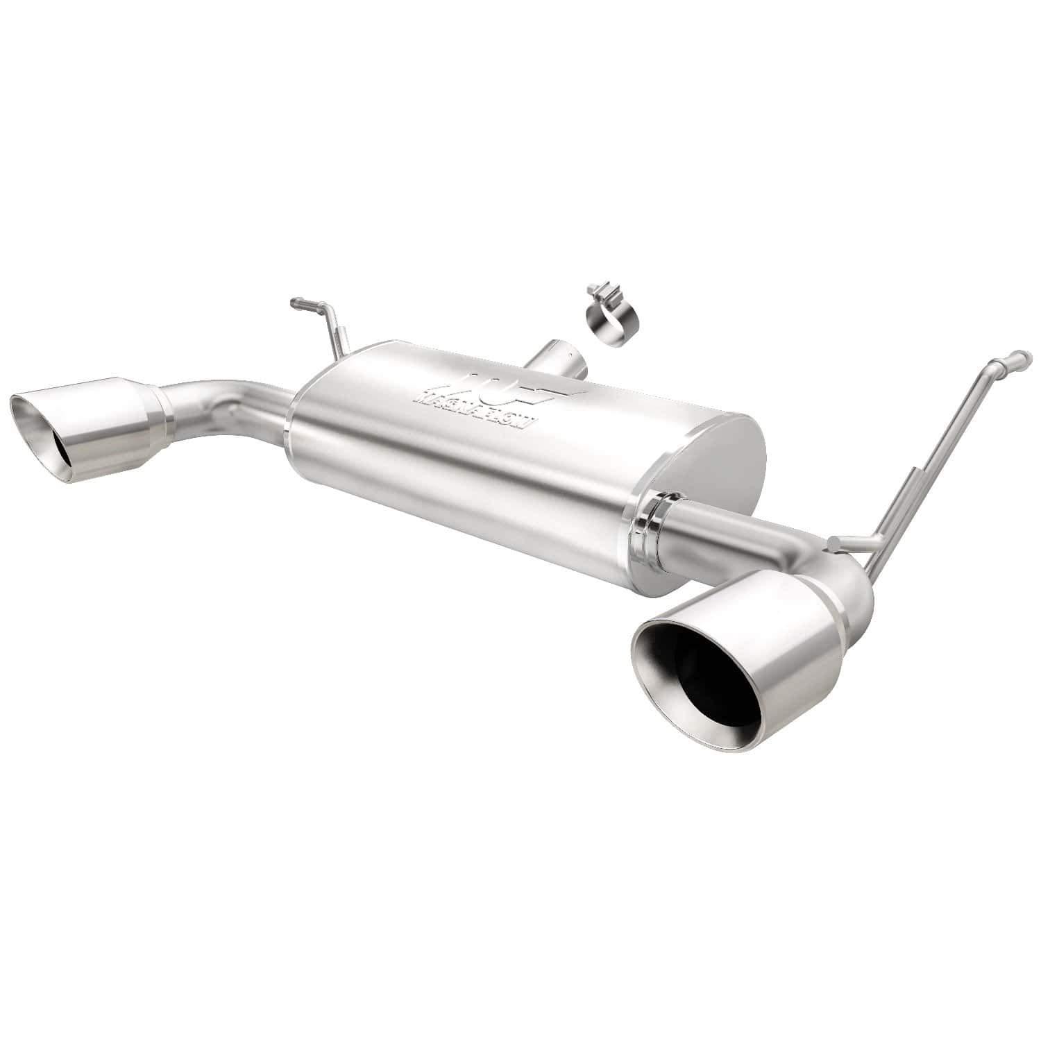 MAGNAFLOW 15178 Performance Exhaust System Axle-Back, Street Series, For 2007-2017 Jeep Wrangler, For 2018 Jeep Wrangler JK, Dual Split Rear Exit - High quality product image showing MAGNAFLOW 15178 Performance Exhaust System Axle-Back, Street Series, For 2007-2017 Jeep Wrangler, For 2018 Jeep Wrangler JK, Dual Split Rear Exit details and features MAGNAFLOW 15178 Performance Exhaust System Axle-Back, Street Series, For 2007-2017 Jeep Wrangler, For 2018 Jeep Wrangler JK, Dual Split Rear Exit - High quality product image showing MAGNAFLOW 15178 Performance Exhaust System Axle-Back, Street Series, For 2007-2017 Jeep Wrangler, For 2018 Jeep Wrangler JK, Dual Split Rear Exit details and features