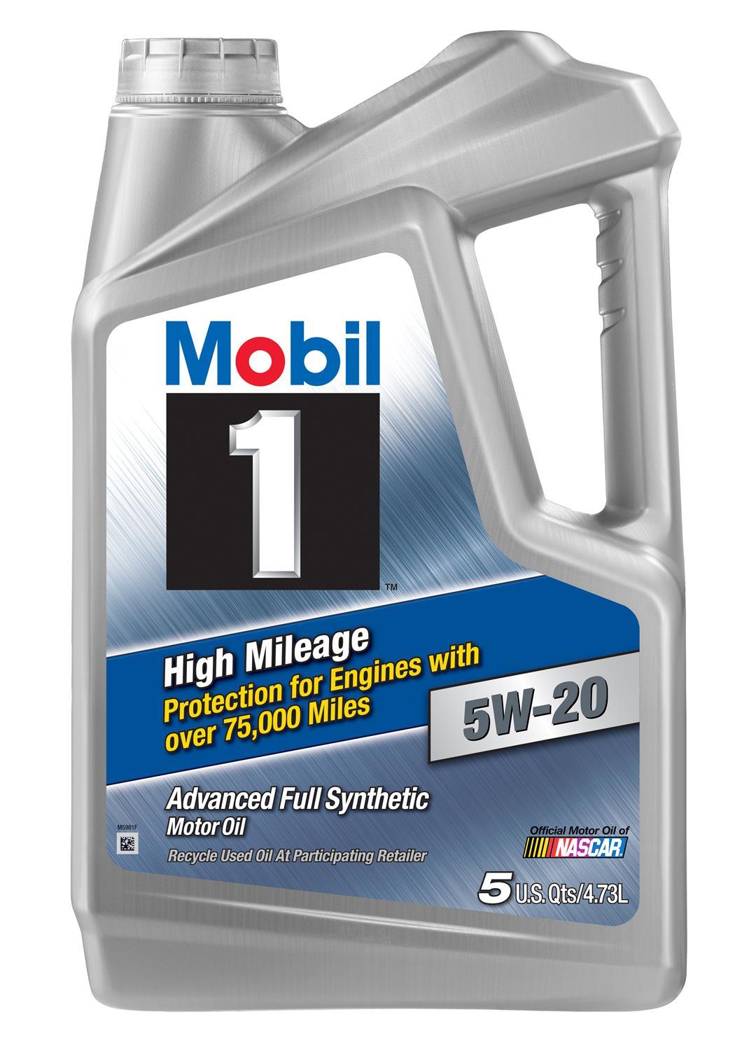 MOBIL 120768 High Mileage Full Synthetic Motor Oil 5W-20, 5 Quart from The Twister Group MOBIL 120768 High Mileage Full Synthetic Motor Oil 5W-20, 5 Quart - The Twister Group Tools product
