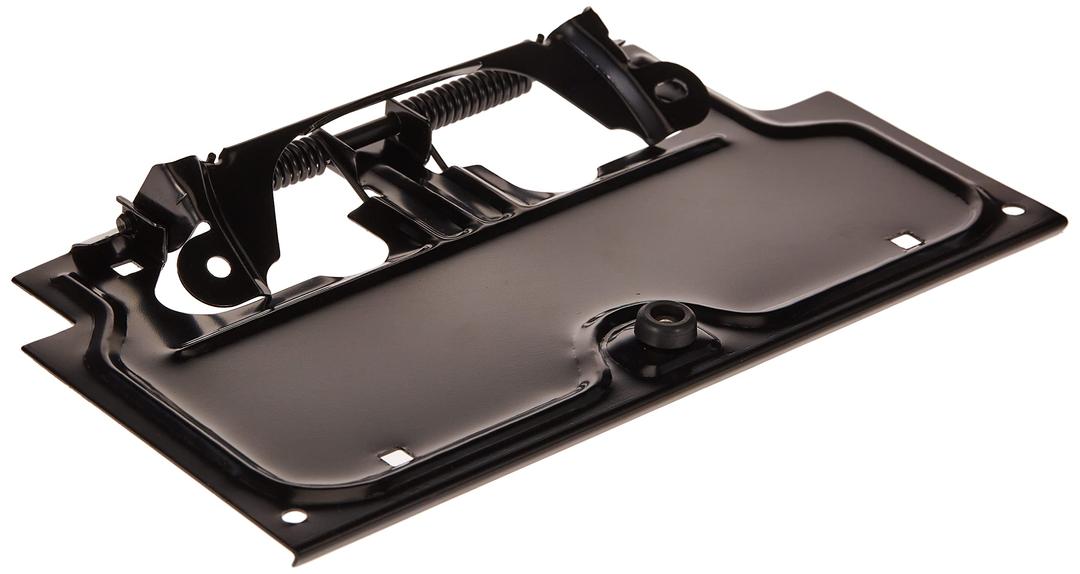 RUGGED RIDGE 11233.01 License Plate Bracket, Black | OE Reference: 55007403 | Fits 1978-1995 Jeep Wrangler YJ from The Twister Group RUGGED RIDGE 11233.01 License Plate Bracket, Black | OE Reference: 55007403 | Fits 1978-1995 Jeep Wrangler YJ - The Twister Group Tools product