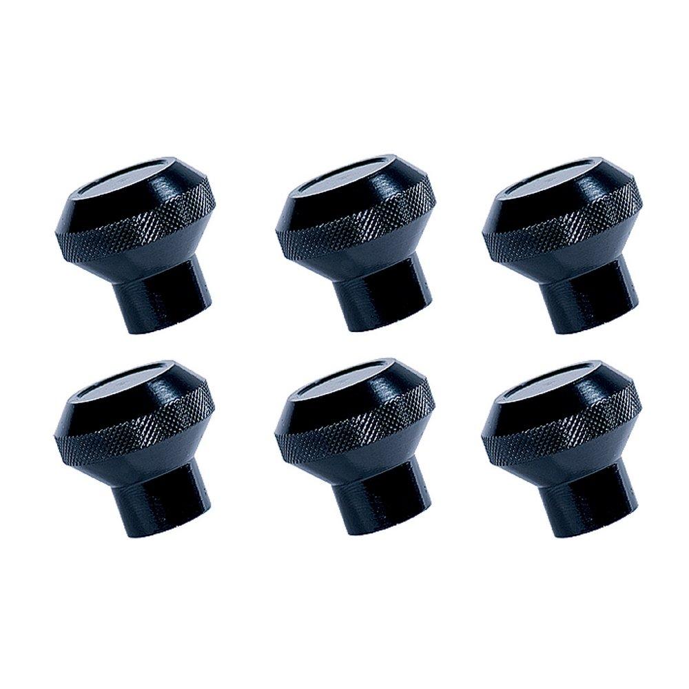 RUGGED RIDGE 11420.02 Dash Knob Kit, Billet Aluminum, Black Fits 1976-1986 Jeep CJ from The Twister Group RUGGED RIDGE 11420.02 Dash Knob Kit, Billet Aluminum, Black Fits 1976-1986 Jeep CJ - The Twister Group Tools product