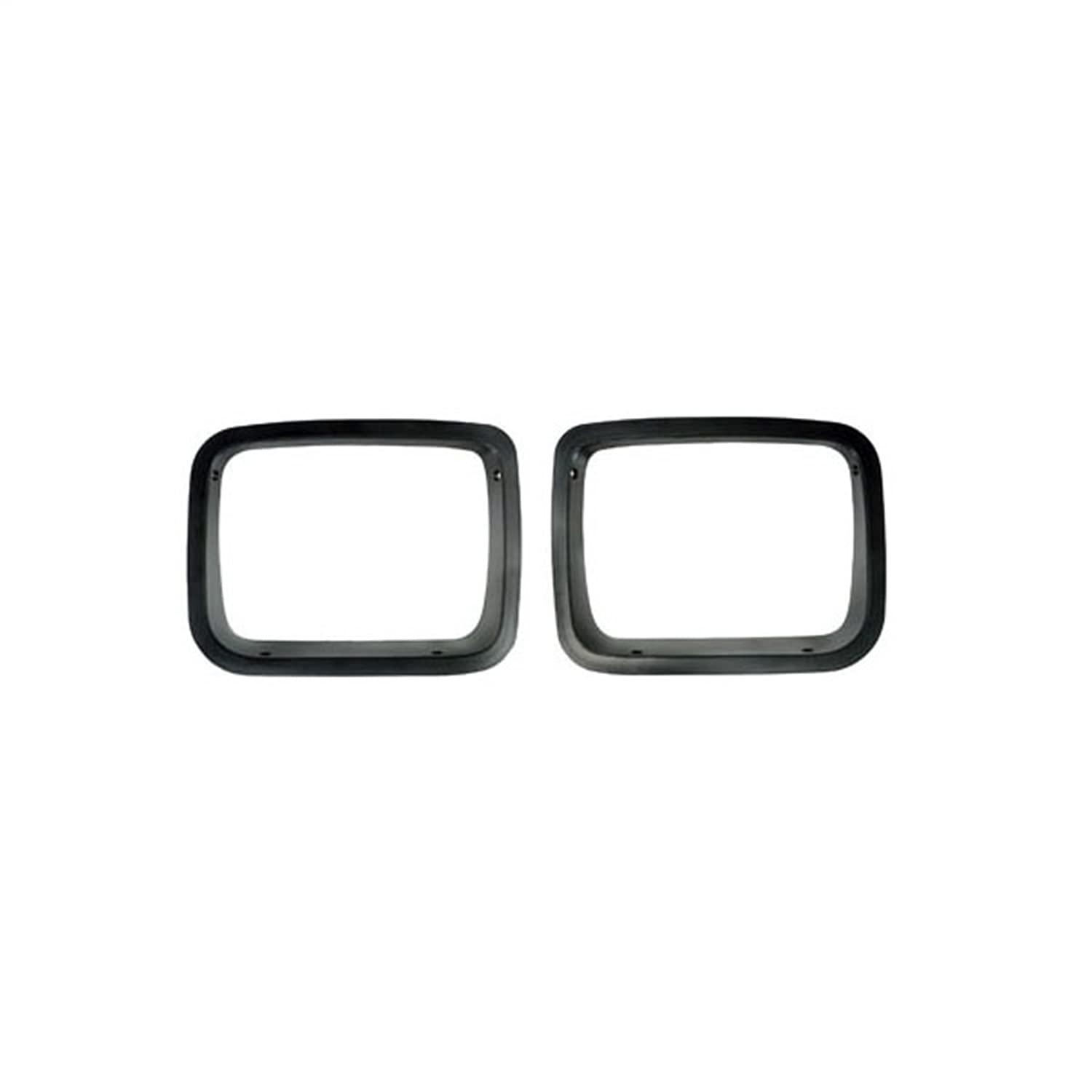 RUGGED RIDGE 12419.24 Headlight Bezel Kit, Black Fits 1987-1995 Jeep Wrangler YJ - High quality product image showing RUGGED RIDGE 12419.24 Headlight Bezel Kit, Black Fits 1987-1995 Jeep Wrangler YJ details and features RUGGED RIDGE 12419.24 Headlight Bezel Kit, Black Fits 1987-1995 Jeep Wrangler YJ - High quality product image showing RUGGED RIDGE 12419.24 Headlight Bezel Kit, Black Fits 1987-1995 Jeep Wrangler YJ details and features