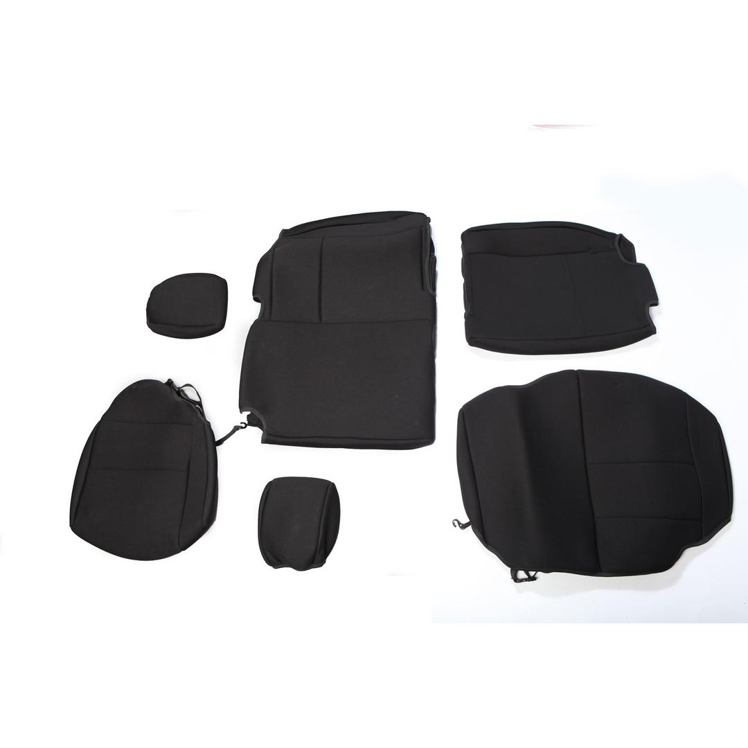 RUGGED RIDGE 13264.01 Seat Cover, Rear, Neoprene Black Fits 2007-2018 Jeep Wrangler JKU 4-Door from The Twister Group RUGGED RIDGE 13264.01 Seat Cover, Rear, Neoprene Black Fits 2007-2018 Jeep Wrangler JKU 4-Door - The Twister Group Tools product