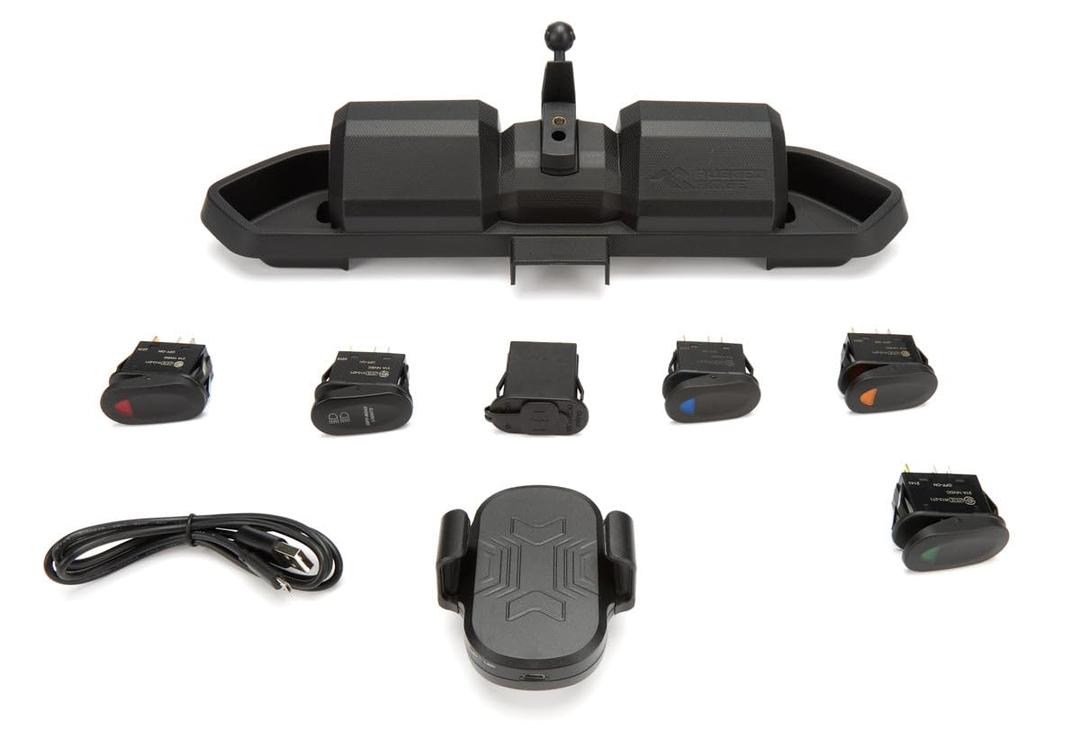 RUGGED RIDGE 13551.29 Dash Mount Pod w/Switches Fits 2018-2024 Jeep Wrangler JL; 2020-2024 Jeep Gladiator JT from The Twister Group RUGGED RIDGE 13551.29 Dash Mount Pod w/Switches Fits 2018-2024 Jeep Wrangler JL; 2020-2024 Jeep Gladiator JT - The Twister Group Tools product