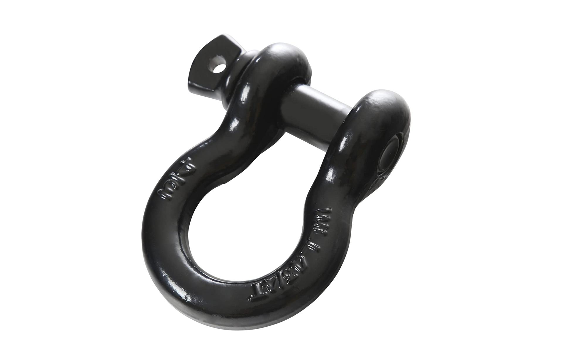 OVERLAND 19019901 Recovery Shackle 3/4 INCH 4.75 Ton - Black - High quality product image showing OVERLAND 19019901 Recovery Shackle 3/4 INCH 4.75 Ton - Black details and features OVERLAND 19019901 Recovery Shackle 3/4 INCH 4.75 Ton - Black - High quality product image showing OVERLAND 19019901 Recovery Shackle 3/4 INCH 4.75 Ton - Black details and features