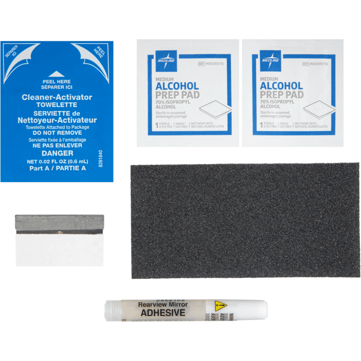 PERMATEX 09102 Rearview Mirror Adhesive Kit PERMATEX 09102 Rearview Mirror Adhesive Kit