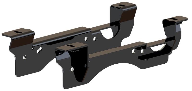 PULLRITE 2774 5TH WHEEL BRACKET KIT, Use With ISR Series Hitch; Custom-Fit Brackets; Bolt-On; Drilling Required PULLRITE 2774 5TH WHEEL BRACKET KIT, Use With ISR Series Hitch; Custom-Fit Brackets; Bolt-On; Drilling Required