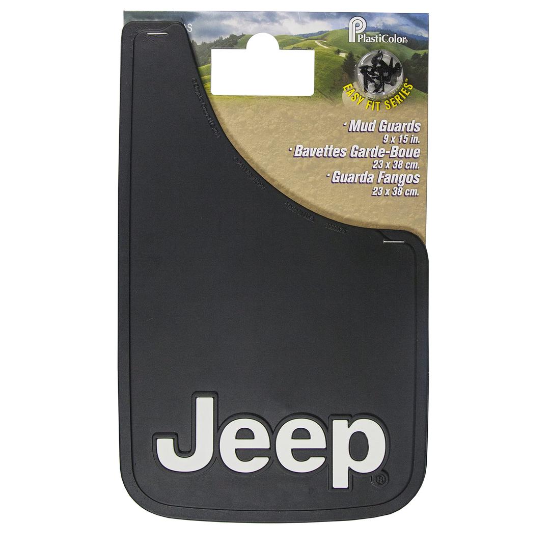 PLASTICOLOR 000491R01 Jeep 9x15 Mud Guards, 9 INCH x 15 INCH Mud Guards from The Twister Group PLASTICOLOR 000491R01 Jeep 9x15 Mud Guards, 9 INCH x 15 INCH Mud Guards - The Twister Group Tools product