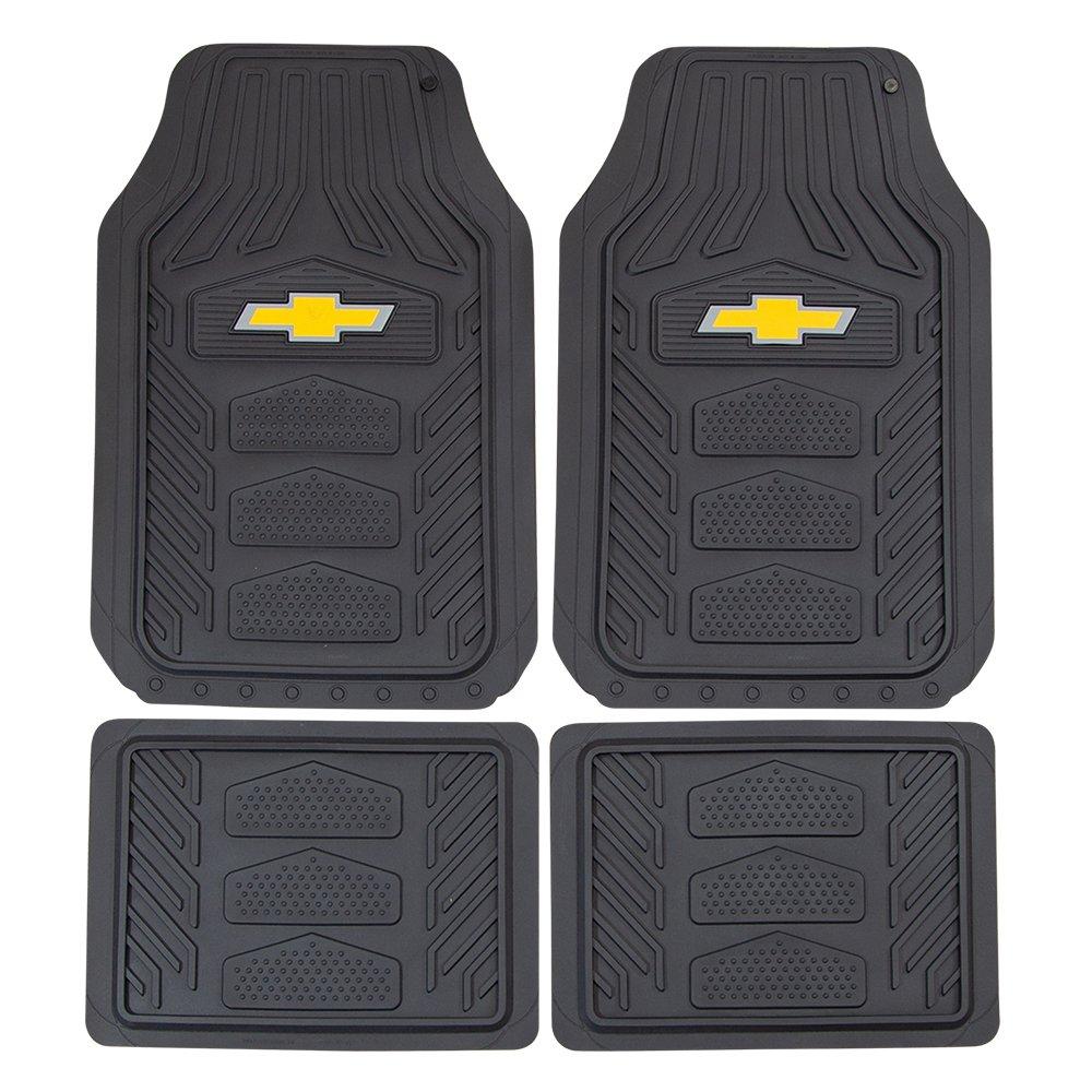 PLASTICOLOR 001664R03 Chevrolet Weatherpro 4 Piece Floor Mats Set, Floor Mats by, Black, One Size from The Twister Group PLASTICOLOR 001664R03 Chevrolet Weatherpro 4 Piece Floor Mats Set, Floor Mats by, Black, One Size - The Twister Group product
