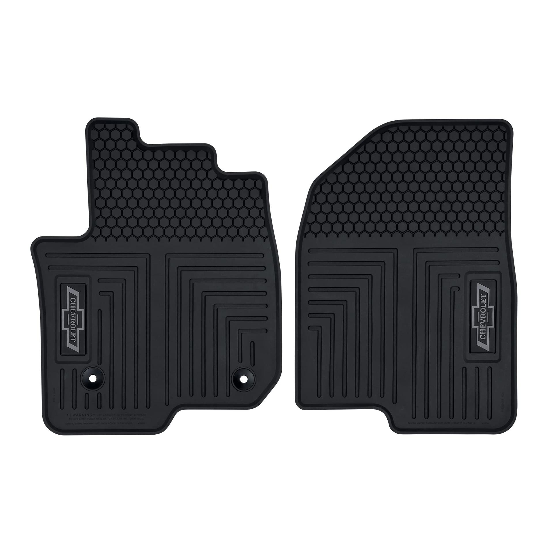 PLASTICOLOR 001796R01 Chevrolet Custom Factory Fit Front Vehicle Floor Mats Model Years 2019-2023 Black - High quality product image showing PLASTICOLOR 001796R01 Chevrolet Custom Factory Fit Front Vehicle Floor Mats Model Years 2019-2023 Black details and features PLASTICOLOR 001796R01 Chevrolet Custom Factory Fit Front Vehicle Floor Mats Model Years 2019-2023 Black - High quality product image showing PLASTICOLOR 001796R01 Chevrolet Custom Factory Fit Front Vehicle Floor Mats Model Years 2019-2023 Black details and features