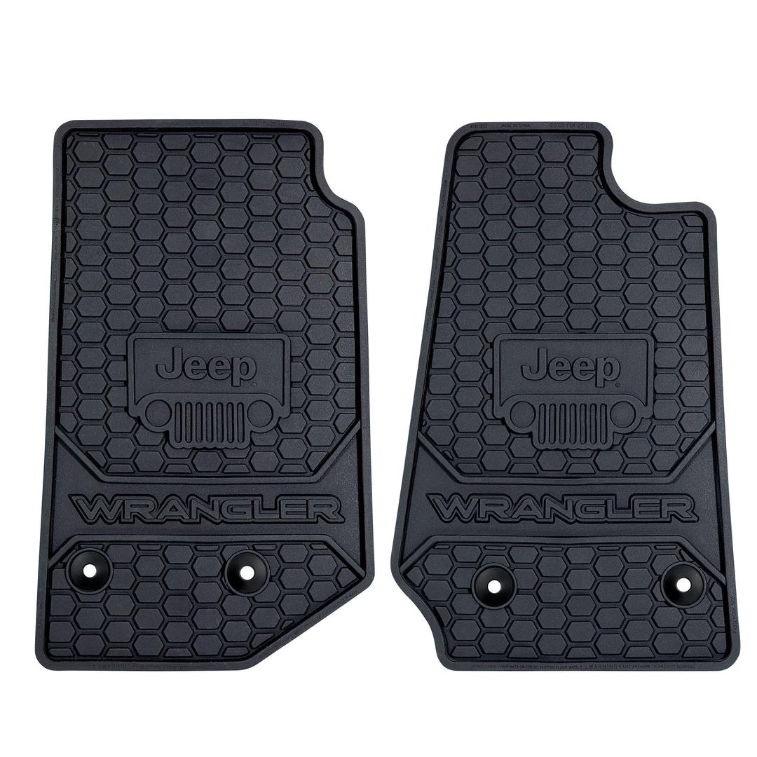 PLASTICOLOR 001803R01 Jeep Custom Factory Fit Front Vehicle Floor Mats Model Years 2014-2018 Black from The Twister Group PLASTICOLOR 001803R01 Jeep Custom Factory Fit Front Vehicle Floor Mats Model Years 2014-2018 Black - The Twister Group product