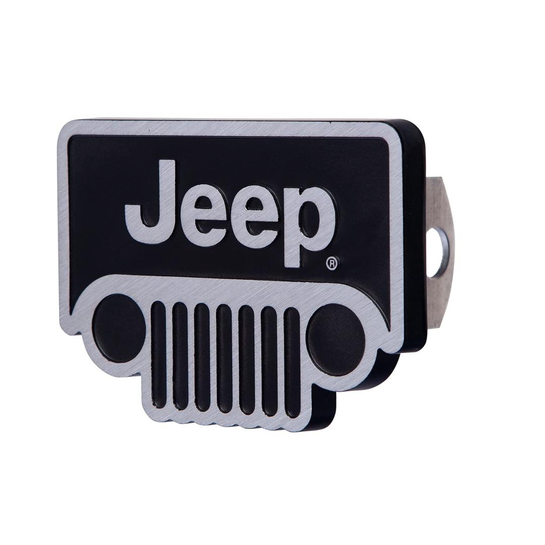PLASTICOLOR 002291R01 Jeep Grill Design Hitch Cover from The Twister Group PLASTICOLOR 002291R01 Jeep Grill Design Hitch Cover - The Twister Group product