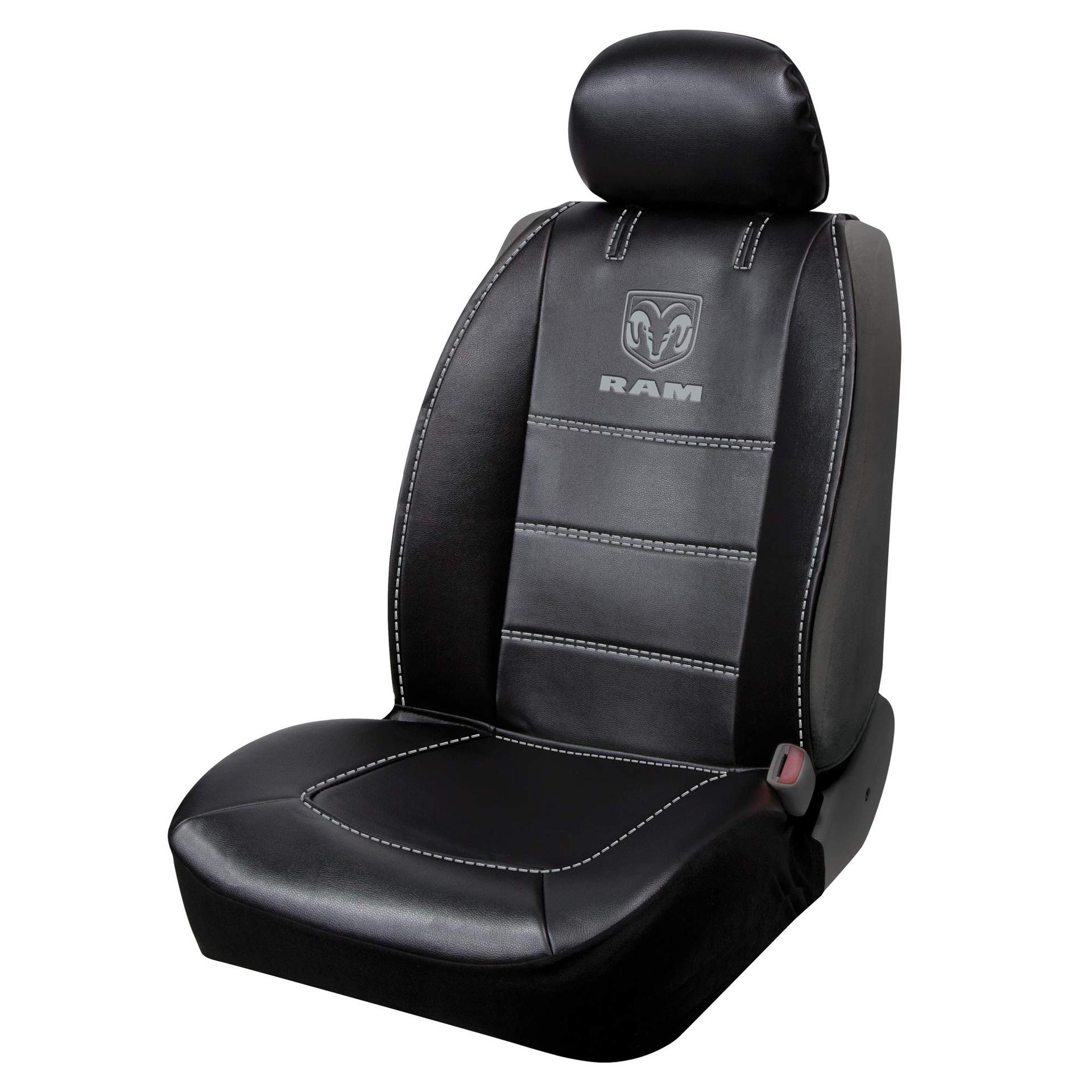 PLASTICOLOR 008628R25 RAM 3-Piece Deluxe Sideless Seat Cover - Gray Logo - 1 Ea, Black - High quality product image showing PLASTICOLOR 008628R25 RAM 3-Piece Deluxe Sideless Seat Cover - Gray Logo - 1 Ea, Black details and features PLASTICOLOR 008628R25 RAM 3-Piece Deluxe Sideless Seat Cover - Gray Logo - 1 Ea, Black - High quality product image showing PLASTICOLOR 008628R25 RAM 3-Piece Deluxe Sideless Seat Cover - Gray Logo - 1 Ea, Black details and features