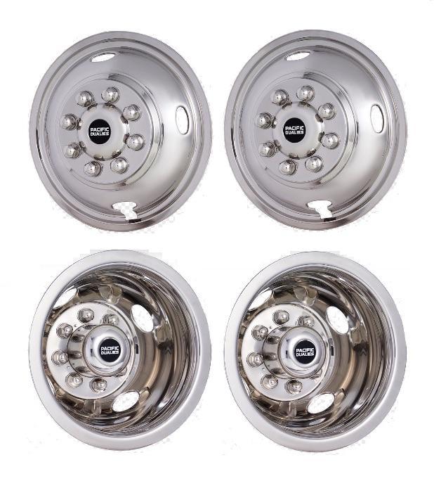 PACIFIC DUALIES 35-1608W 2F & 2R LUG STYLE WHEEL SIMULATORS - High quality product image showing PACIFIC DUALIES 35-1608W 2F & 2R LUG STYLE WHEEL SIMULATORS details and features PACIFIC DUALIES 35-1608W 2F & 2R LUG STYLE WHEEL SIMULATORS - High quality product image showing PACIFIC DUALIES 35-1608W 2F & 2R LUG STYLE WHEEL SIMULATORS details and features