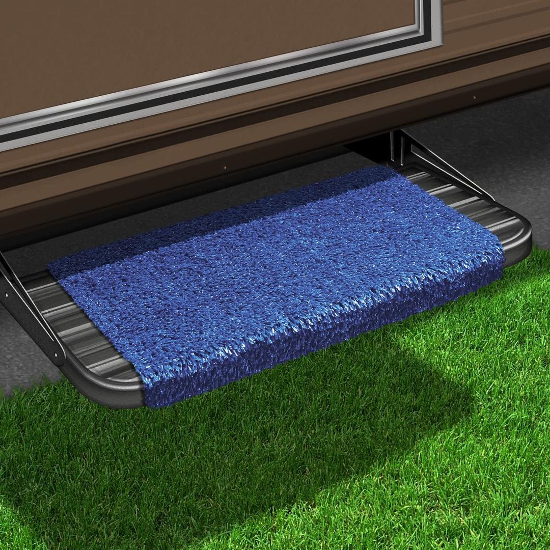 PREST-O-FIT 2-1041 Imperial Blue Wrap Around Step Rug,18 Inch from The Twister Group PREST-O-FIT 2-1041 Imperial Blue Wrap Around Step Rug,18 Inch - The Twister Group Tools product