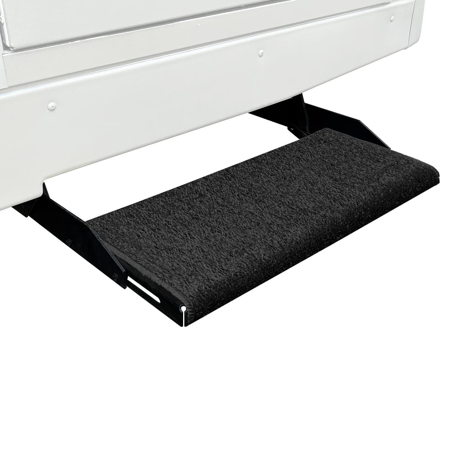 PREST-O-FIT 2-1072 Wraparound + Plus RV Step Rug Black 20 In. Wide - High quality product image showing PREST-O-FIT 2-1072 Wraparound + Plus RV Step Rug Black 20 In. Wide details and features PREST-O-FIT 2-1072 Wraparound + Plus RV Step Rug Black 20 In. Wide - High quality product image showing PREST-O-FIT 2-1072 Wraparound + Plus RV Step Rug Black 20 In. Wide details and features