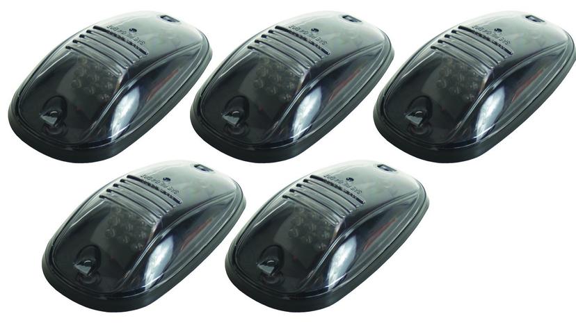 PACER PERFORMANCE 20-247S Hi-Five Smoke Dodge Style Cab Roof LED Light Kit (Pack of 5) PACER PERFORMANCE 20-247S Hi-Five Smoke Dodge Style Cab Roof LED Light Kit (Pack of 5)