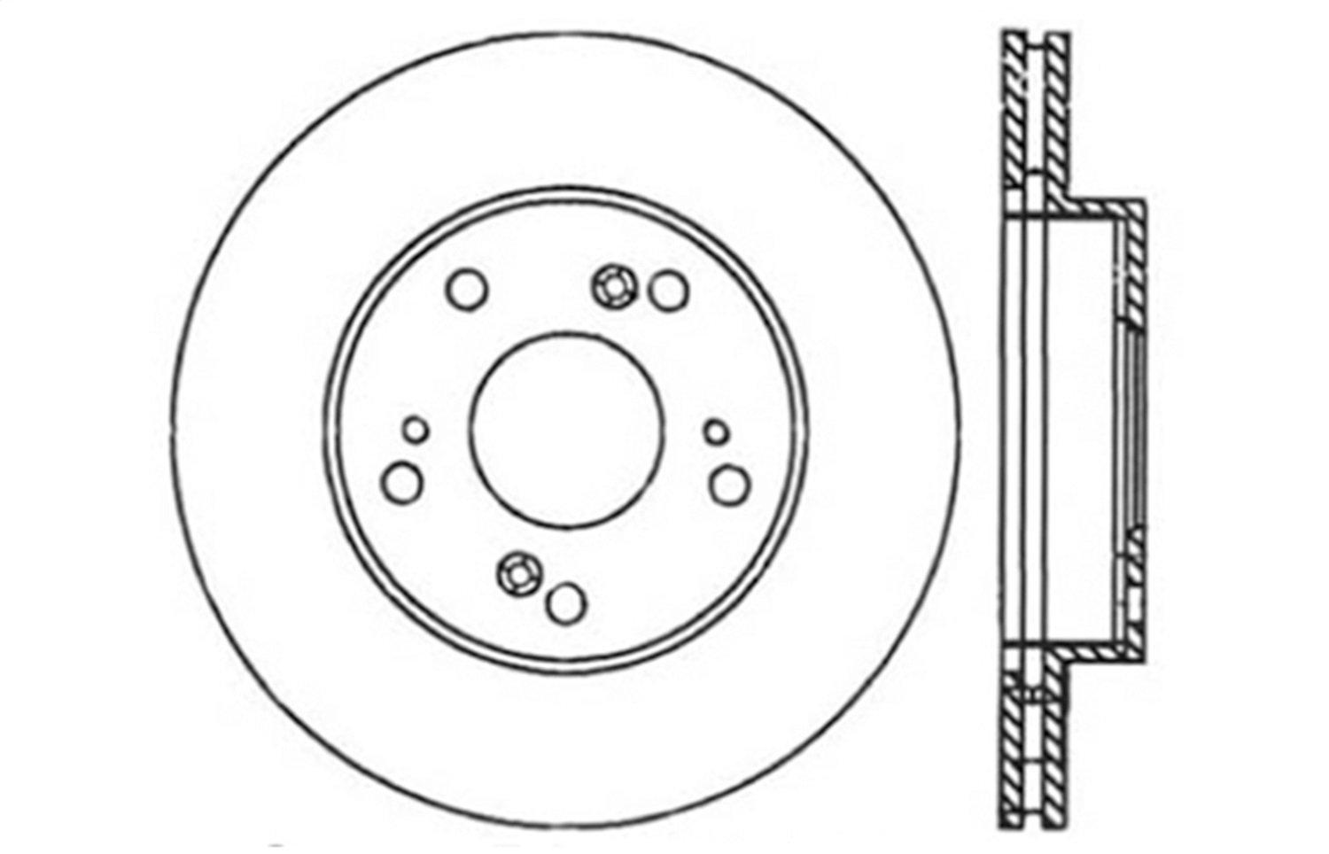 STOP TECH 127.40056L Sport Drilled/Slotted Brake Rotor (Front Left) - High quality product image showing STOP TECH 127.40056L Sport Drilled/Slotted Brake Rotor (Front Left) details and features STOP TECH 127.40056L Sport Drilled/Slotted Brake Rotor (Front Left) - High quality product image showing STOP TECH 127.40056L Sport Drilled/Slotted Brake Rotor (Front Left) details and features