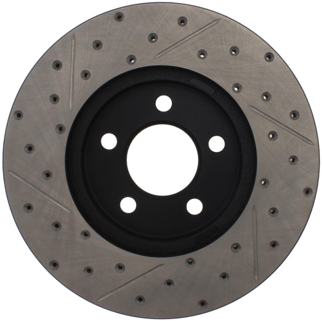 STOP TECH 127.61072L Sport Drilled/Slotted Brake Rotor (Front Left) from The Twister Group STOP TECH 127.61072L Sport Drilled/Slotted Brake Rotor (Front Left) - The Twister Group Tools product