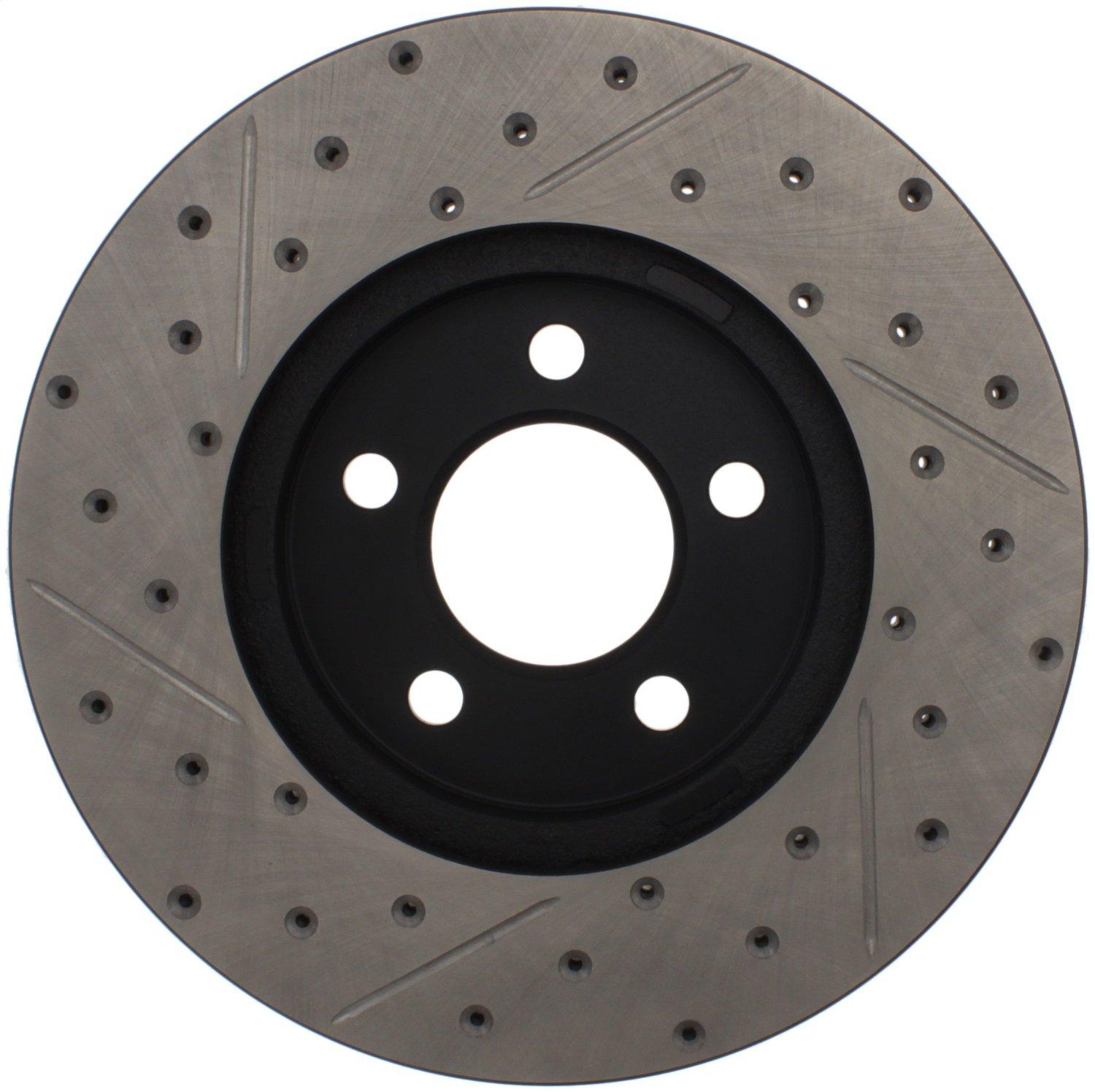 STOP TECH 127.61072L Sport Drilled/Slotted Brake Rotor (Front Left) - High quality product image showing STOP TECH 127.61072L Sport Drilled/Slotted Brake Rotor (Front Left) details and features STOP TECH 127.61072L Sport Drilled/Slotted Brake Rotor (Front Left) - High quality product image showing STOP TECH 127.61072L Sport Drilled/Slotted Brake Rotor (Front Left) details and features