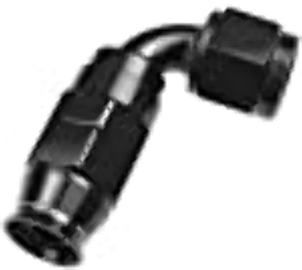 REDHORSE 1290-08-2 Performance PTFE reusable Hose End (Black) from The Twister Group REDHORSE 1290-08-2 Performance PTFE reusable Hose End (Black) - The Twister Group product