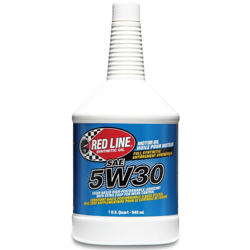 RED LINE 15304 SAE 5W30 Fully Synthetic Motor Oil - 1 Quart RED LINE 15304 SAE 5W30 Fully Synthetic Motor Oil - 1 Quart