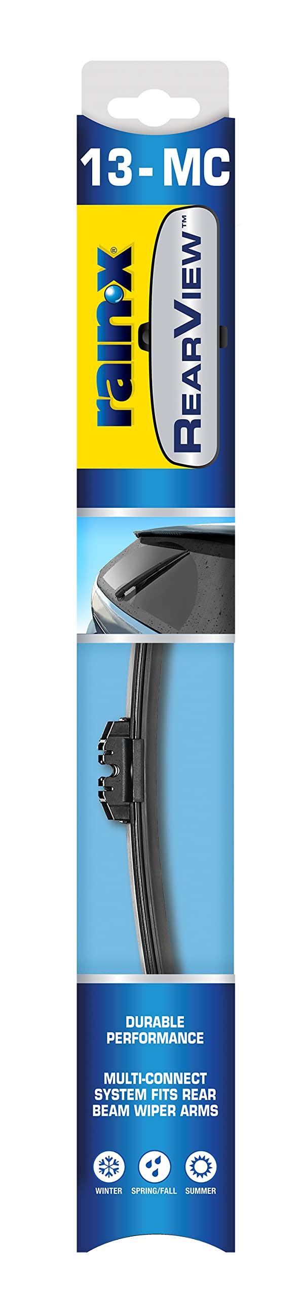 RAIN-X 850020 RearView Rear Wiper Blade, 13 Inch Beam Rear Wiper Blade (Pack Of 1), Automotive Replacement Wiper Blades That Meet Or Exceed OEM Quality And Design Standards RAIN-X 850020 RearView Rear Wiper Blade, 13 Inch Beam Rear Wiper Blade (Pack Of 1), Automotive Replacement Wiper Blades That Meet Or Exceed OEM Quality And Design Standards