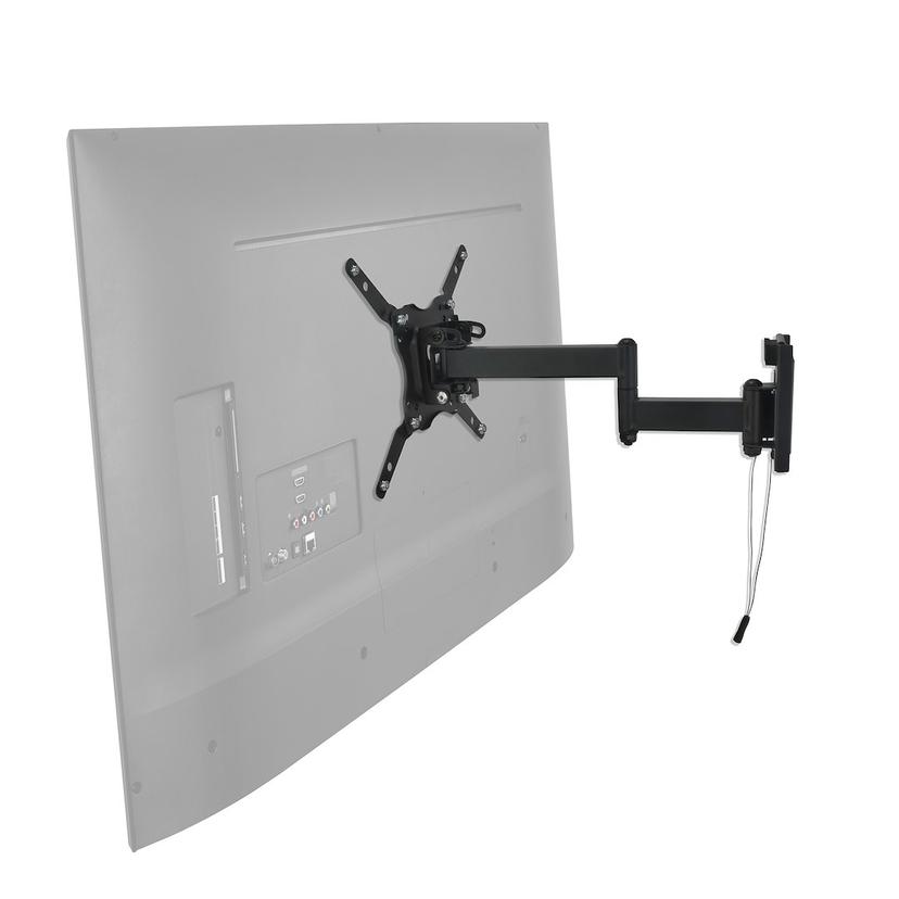 READY AMERICA MRV4000 40FT TRAVEL TV WALL MOUNT, Wall Mount; Pan/ Expand/ Tilt Type; 360 Degree Rotate; Holds Up to 40 Inch TV and Up To 40 Pound Capacity; Black; With Adapter/ Hardware Kit/ Installation Manual READY AMERICA MRV4000 40FT TRAVEL TV WALL MOUNT, Wall Mount; Pan/ Expand/ Tilt Type; 360 Degree Rotate; Holds Up to 40 Inch TV and Up To 40 Pound Capacity; Black; With Adapter/ Hardware Kit/ Installation Manual