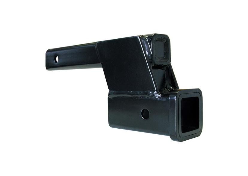 ROADMASTER 070 Trailer Hitch Receiver Tube Adapter; Fits 2 Inch Receiver; 4 Inch Drop/ Raise; 6000 Pound Capacity; Steel; Only For Towing A Car Behind A Motorhome; Not For Use With Any Type Of Trailer ROADMASTER 070 Trailer Hitch Receiver Tube Adapter; Fits 2 Inch Receiver; 4 Inch Drop/ Raise; 6000 Pound Capacity; Steel; Only For Towing A Car Behind A Motorhome; Not For Use With Any Type Of Trailer