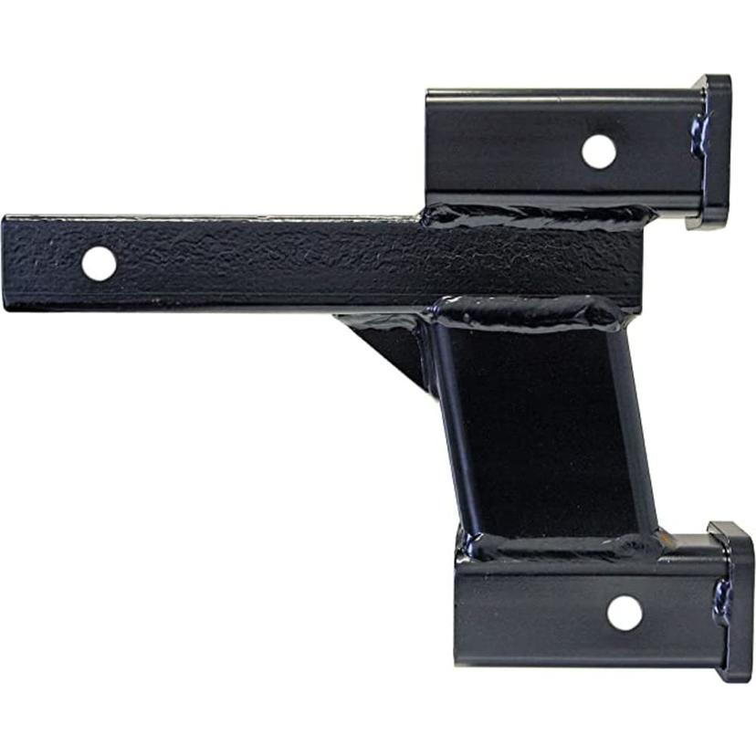 ROADMASTER 077-8 Dual Hitch 2 Inch Receiver with 2 Inch and 8 Inch Offsets ROADMASTER 077-8 Dual Hitch 2 Inch Receiver with 2 Inch and 8 Inch Offsets