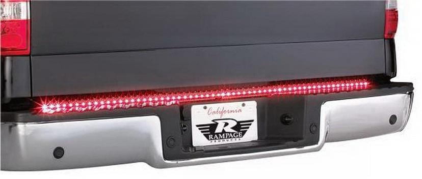 RAMPAGE 960137 49 INCH LED Tailgate Light Bar | Black, Superbrite LED 6 Function, Brake, Left/Right Turn Signals, Flasher/Running Lights, Reverse/Backup Lights 1999-2024 Universal Fit RAMPAGE 960137 49 INCH LED Tailgate Light Bar | Black, Superbrite LED 6 Function, Brake, Left/Right Turn Signals, Flasher/Running Lights, Reverse/Backup Lights 1999-2024 Universal Fit