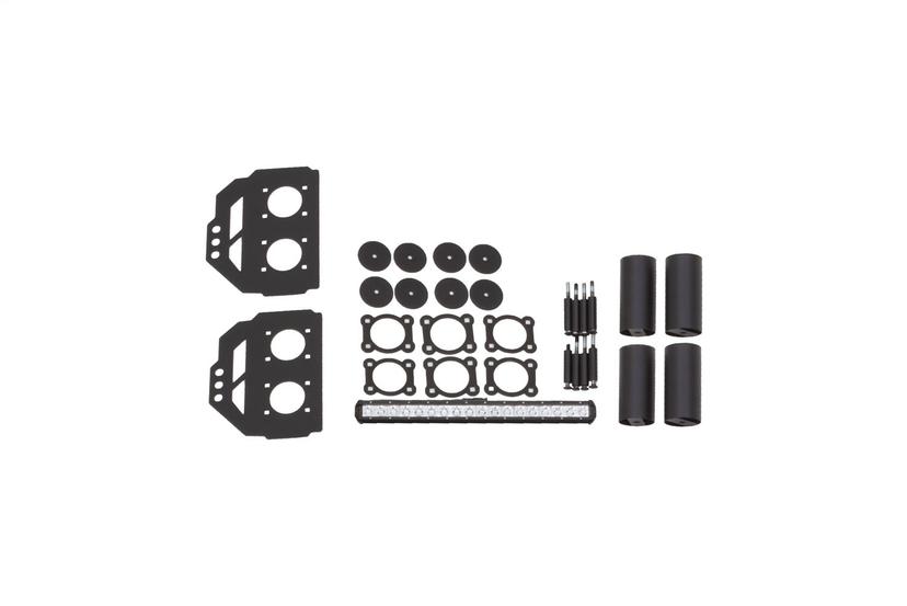 RAMPAGE 9950910 Black Trail Ram Bumper Side Extension RAMPAGE 9950910 Black Trail Ram Bumper Side Extension