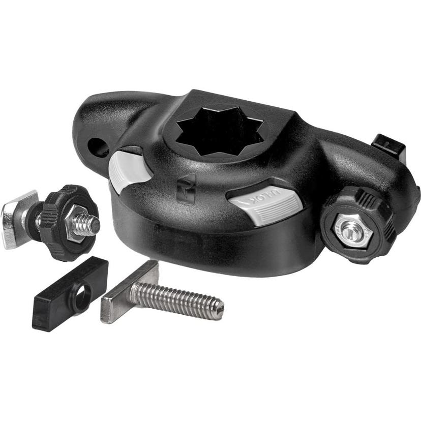 RAILBLAZA 03-4128-11 SidePort Tracloader 90 Degree Gunnel Track Mount for Boats, Compatible with Tracker, Crestliner, Lund, Lowe and More RAILBLAZA 03-4128-11 SidePort Tracloader 90 Degree Gunnel Track Mount for Boats, Compatible with Tracker, Crestliner, Lund, Lowe and More