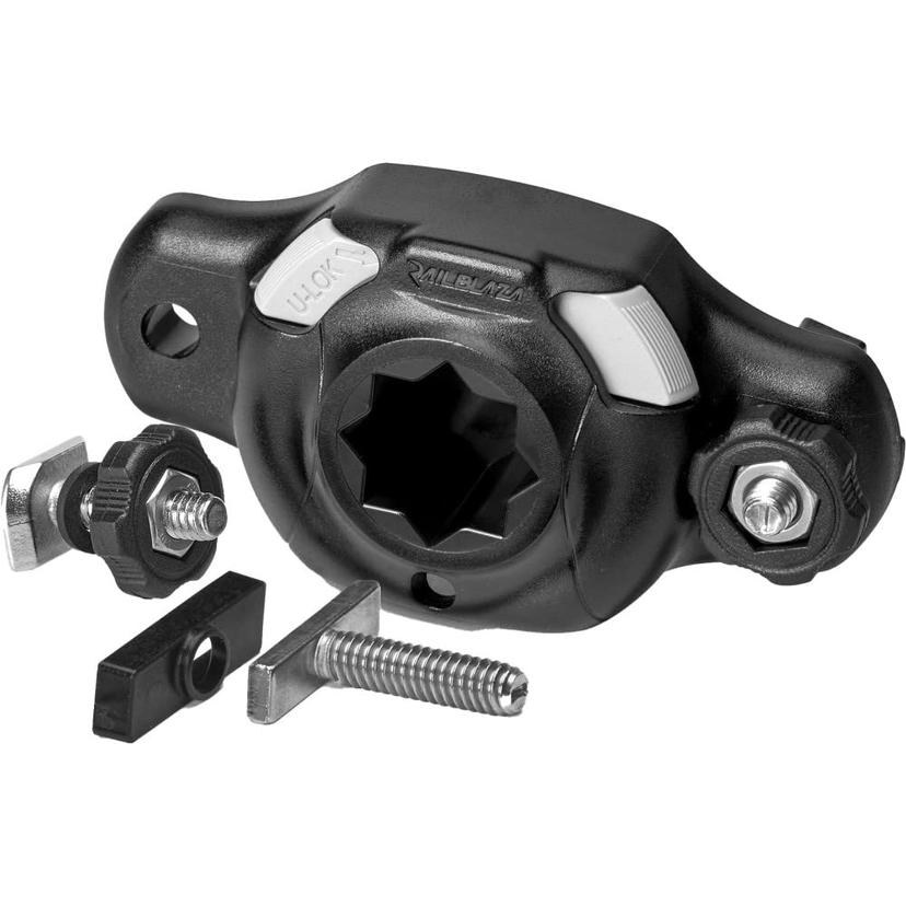 RAILBLAZA 03-4129-11 StarPort TracLoader Gunnel Mount for Kayaks and Boats, Compatible with Crestliner, SureMount, Versatrack Systems and More RAILBLAZA 03-4129-11 StarPort TracLoader Gunnel Mount for Kayaks and Boats, Compatible with Crestliner, SureMount, Versatrack Systems and More