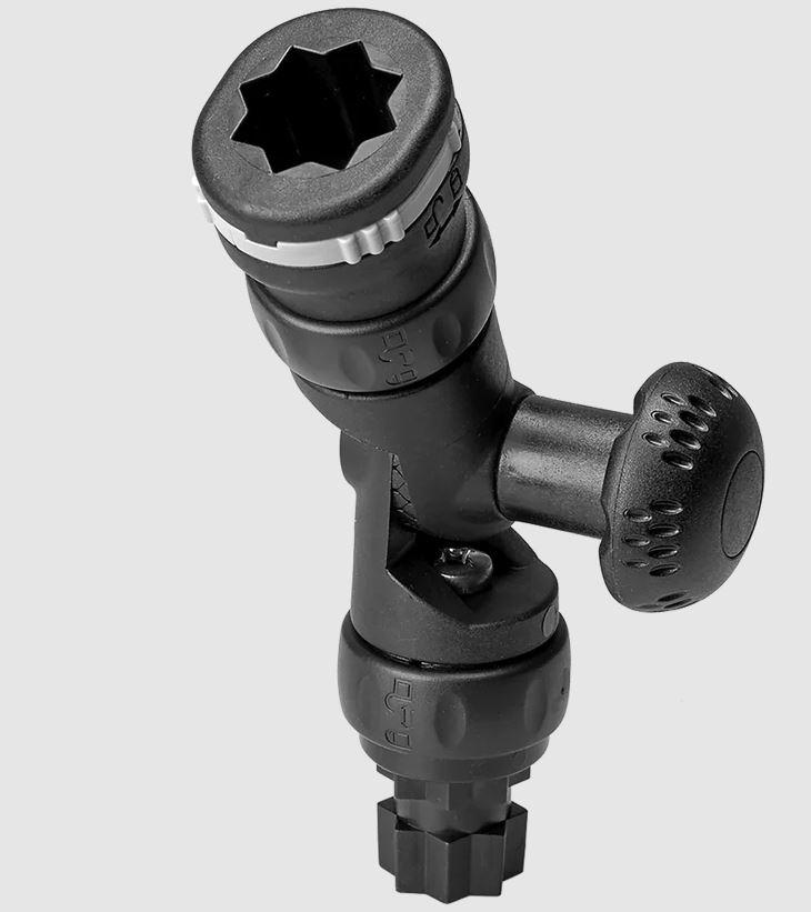 RAILBLAZA 03-4144-11 ADJUSTABLE EXTENDER R-LOCK, Adjustable Extender; Mounts Multi Function Display/ Fish Finders/ Smartphone Cradle/ Action Camera/ Navigation Light; Track Mount/ Rail Mount; Black; UV Stabilized Fiberglass Reinforced Plastic RAILBLAZA 03-4144-11 ADJUSTABLE EXTENDER R-LOCK, Adjustable Extender; Mounts Multi Function Display/ Fish Finders/ Smartphone Cradle/ Action Camera/ Navigation Light; Track Mount/ Rail Mount; Black; UV Stabilized Fiberglass Reinforced Plastic