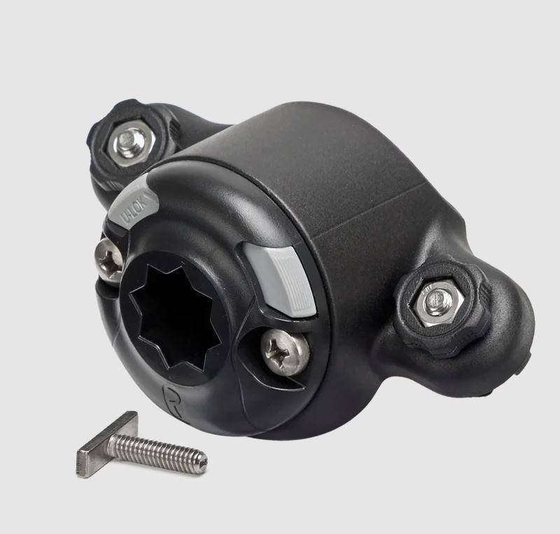 RAILBLAZA 03-4145-11 TRACLOADER 45 STARPORT, Mounts Rod Holder/ Cup Holder/ Fish Finders/ Smartphone Cradle/ Action Camera; Gunnel Track Mount; Black; UV Stabilized Fiberglass Reinforced Plastic; 4.6 Inch Width x 2.6 Inch Depth x 2-1/2 Inch Height - High quality product image showing RAILBLAZA 03-4145-11 TRACLOADER 45 STARPORT, Mounts Rod Holder/ Cup Holder/ Fish Finders/ Smartphone Cradle/ Action Camera; Gunnel Track Mount; Black; UV Stabilized Fiberglass Reinforced Plastic; 4.6 Inch Width x 2.6 Inch Depth x 2-1/2 Inch Height details and features RAILBLAZA 03-4145-11 TRACLOADER 45 STARPORT, Mounts Rod Holder/ Cup Holder/ Fish Finders/ Smartphone Cradle/ Action Camera; Gunnel Track Mount; Black; UV Stabilized Fiberglass Reinforced Plastic; 4.6 Inch Width x 2.6 Inch Depth x 2-1/2 Inch Height - High quality product image showing RAILBLAZA 03-4145-11 TRACLOADER 45 STARPORT, Mounts Rod Holder/ Cup Holder/ Fish Finders/ Smartphone Cradle/ Action Camera; Gunnel Track Mount; Black; UV Stabilized Fiberglass Reinforced Plastic; 4.6 Inch Width x 2.6 Inch Depth x 2-1/2 Inch Height details and features