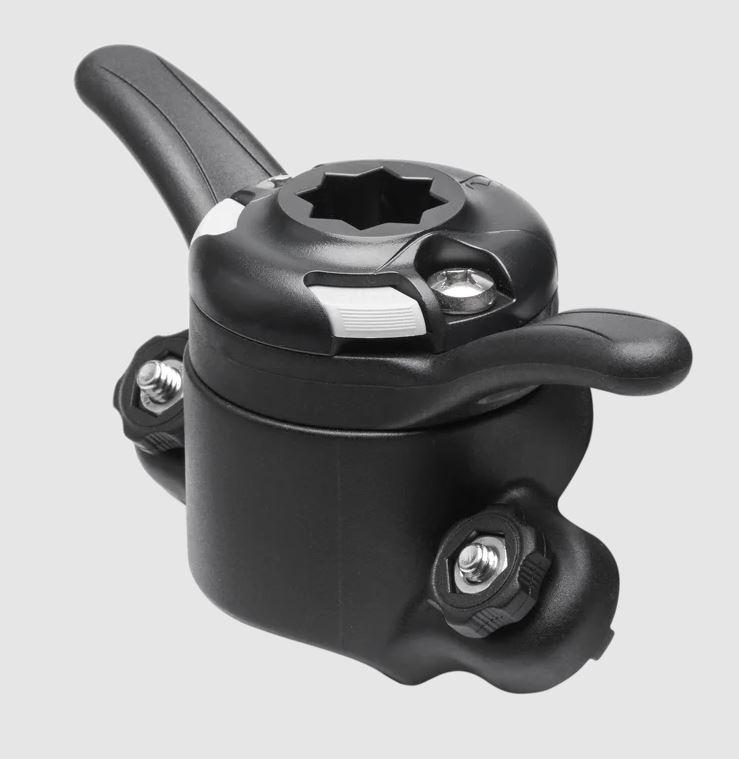 RAILBLAZA 03-4146-11 TRACLOADER 45 CLEATPORT, Mounts Rod Holder/ Cup Holder/ Fish Finders/ Navigation Light/ Smartphone Cradle/ Action Camera; Gunnel Track Mount; Black; UV Stabilized Fiberglass Reinforced Plastic; 6.3 Inch Width x 2.9 Inch Height RAILBLAZA 03-4146-11 TRACLOADER 45 CLEATPORT, Mounts Rod Holder/ Cup Holder/ Fish Finders/ Navigation Light/ Smartphone Cradle/ Action Camera; Gunnel Track Mount; Black; UV Stabilized Fiberglass Reinforced Plastic; 6.3 Inch Width x 2.9 Inch Height