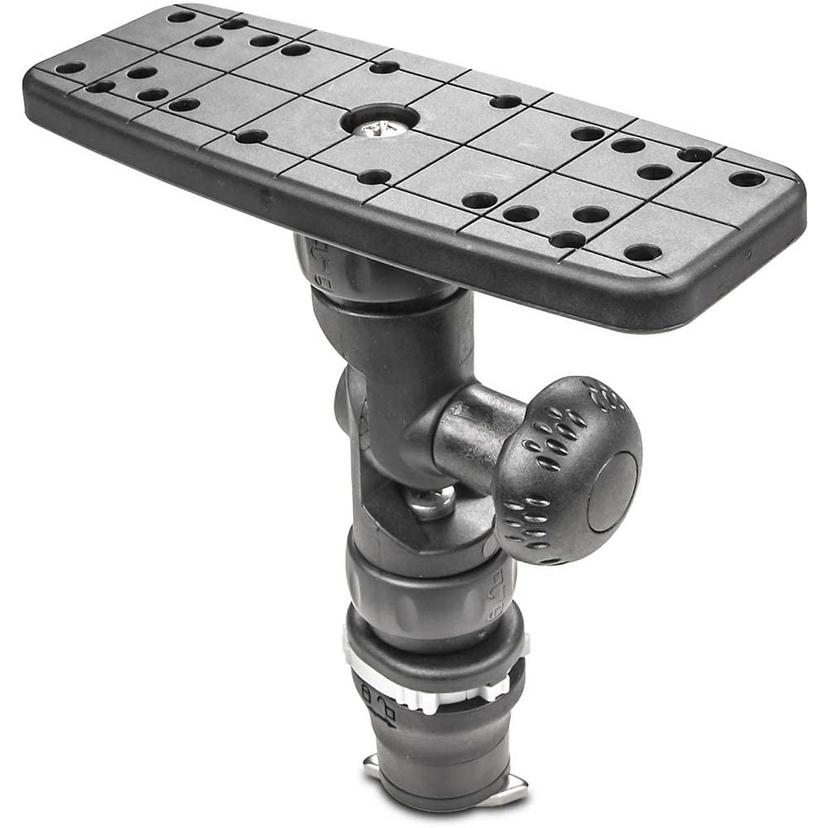 RAILBLAZA 08-0082-11 Universal Kayak Fish Finder Mount with Track Mount Base, Compatible with Garmin, Lowrance, Humminbird and More RAILBLAZA 08-0082-11 Universal Kayak Fish Finder Mount with Track Mount Base, Compatible with Garmin, Lowrance, Humminbird and More
