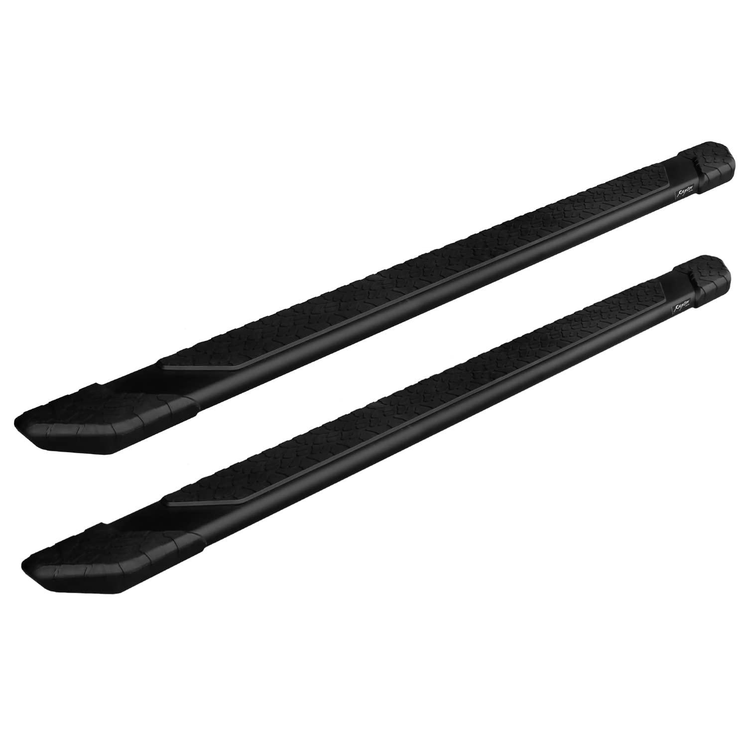 RAPTOR 1901-0342BT Running Boards Steps 5in Treadsteps Black Aluminum for 2015-2024 Colorado/Canyon Crew cab - High quality product image showing RAPTOR 1901-0342BT Running Boards Steps 5in Treadsteps Black Aluminum for 2015-2024 Colorado/Canyon Crew cab details and features RAPTOR 1901-0342BT Running Boards Steps 5in Treadsteps Black Aluminum for 2015-2024 Colorado/Canyon Crew cab - High quality product image showing RAPTOR 1901-0342BT Running Boards Steps 5in Treadsteps Black Aluminum for 2015-2024 Colorado/Canyon Crew cab details and features
